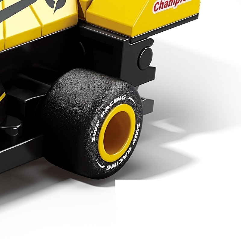 Pull-Back Car Building Block Model Set, Creative Gift