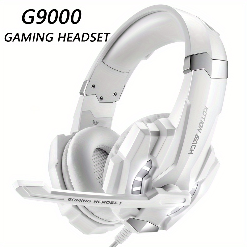 

Gaming Headset Casque Stereo Game Headphone With Microphone Led Light For Ps4 Phone Laptop