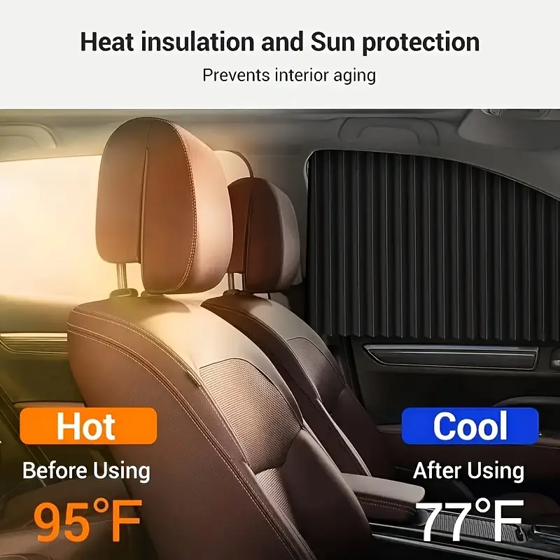 Sunshades For Cars - Premium Windshield UV Ray & Heat Block Sunshades For Cars - Premium Windshield UV Ray & Heat Block