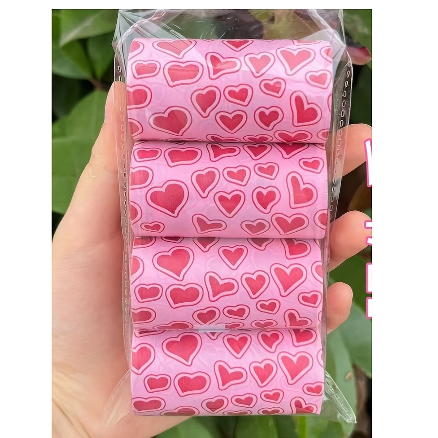 TEMU 5 Rolls /75 Bag Random Style Dog Waste Bags With Fragrance, Cute Dog Waste Bags, Various Scents From, Various Colors Cute Combinations, Suitable