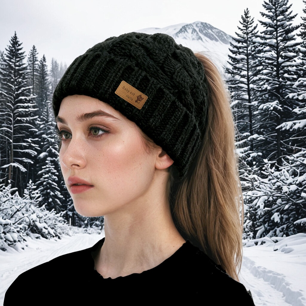 Image of Hat Autumn And Winter Warm Pile Ear Protection Hat
