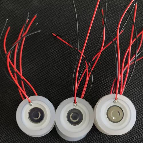 16mm Metal Atomization Disc with Red Wires - DIY Replacement Component for Micro-Hole Large Spray Systems, Durable & Easy-to-Use Design for Home, Office, or Industrial Use, Office Equipment, Sleek Metallic Finish, Robust Construction, Humidifier Filter Stick, Humidifier For Room, Humidifier Part, Mist Maker