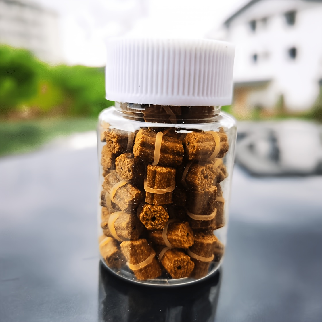 Image of 1 Bottle Fish Pellets, On Hooks, Bubble-resistant And Non-dispersing, Long-lasting Flavor, Portable Small Bottle, Freshwater All-kill Fishing Bait, And