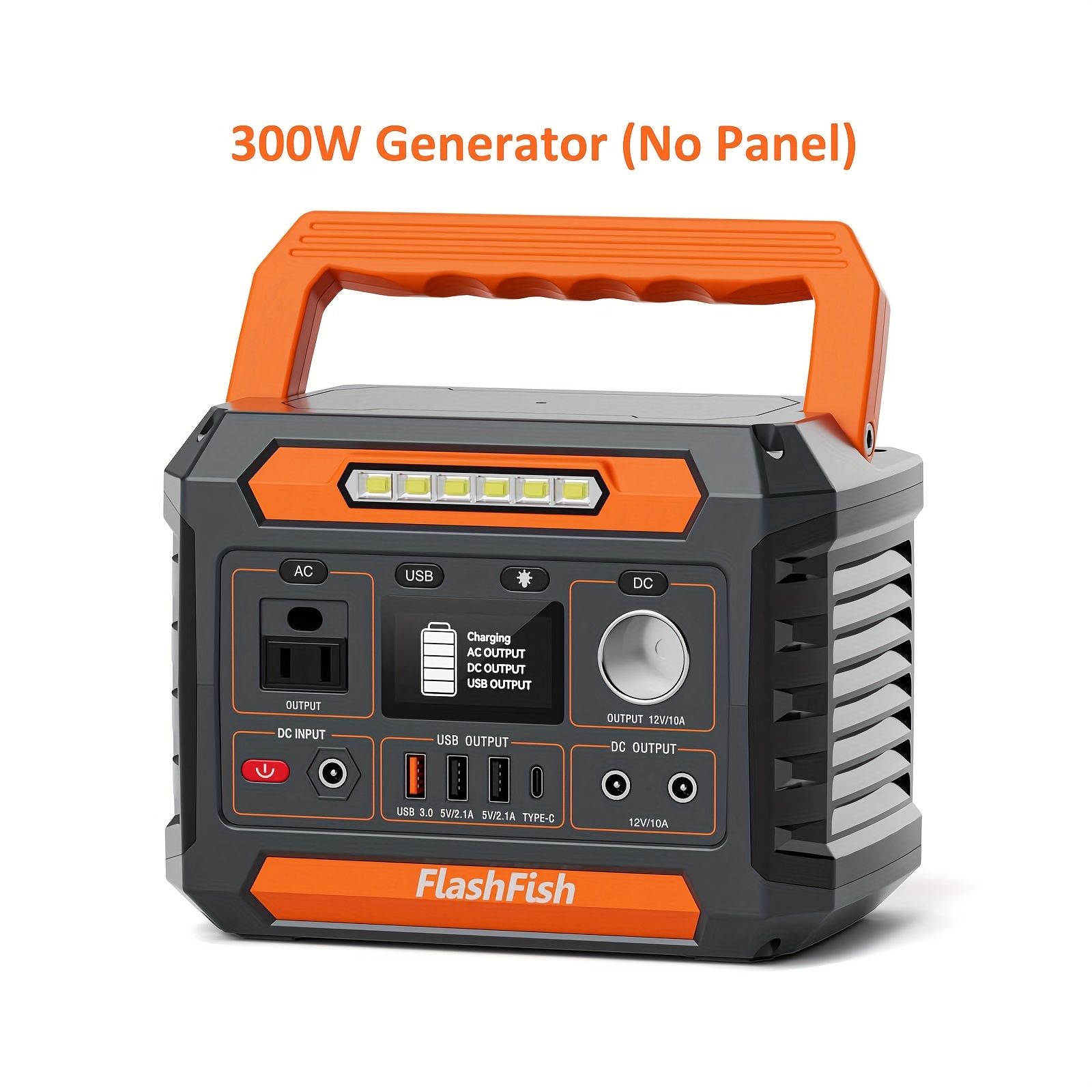 harbor freight portable power station GRECELL Portable Power Station 2400W With Foldable Solar Panel H2400 + 350W main image 1