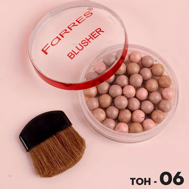 1st waterbestendig roller blush poeder, matte afwerking, verhelderend effect, geschikt voor alle huidtinten, 35-38 kralen per details 13