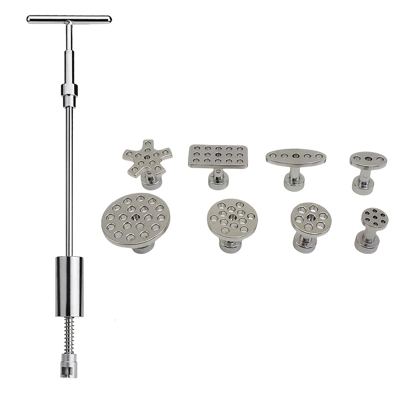 E-shop Dellenentferner Lackreparatur Set - Wiederverwendbare Aluminiumlegierung Tabs für Karosserie - Unverzichtbares Werkzeug für Auto Kleine Dellen,