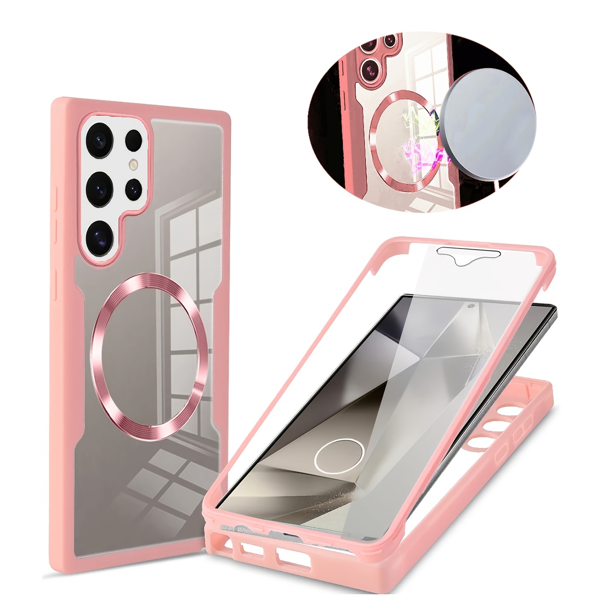 Phone Case: Full Protection Phone Case With Screen Protector, Compatible With S25 Ultra/s24 Ultra/s24 Plus/s24 Fe/s23 Ultra/s23 Fe/s22 Ultra/s21 Ultra