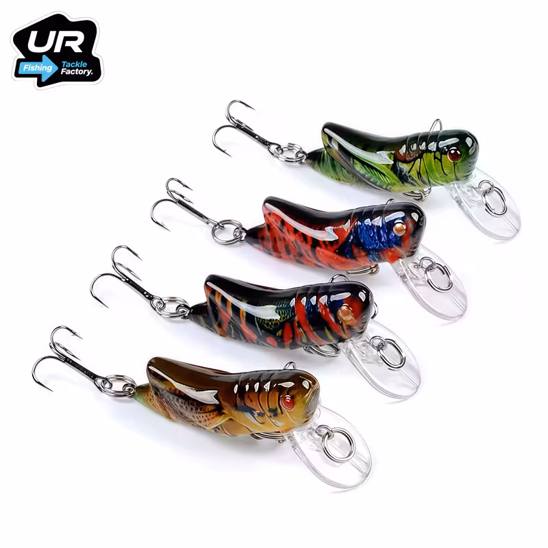 4/8 piezas, señuelo de hundimiento - crankbait minnow - 1.97 pulgadas/5 cm, 0.145 oz/4.1 pintura 3d y anzuelos afilados Detalles del producto 0