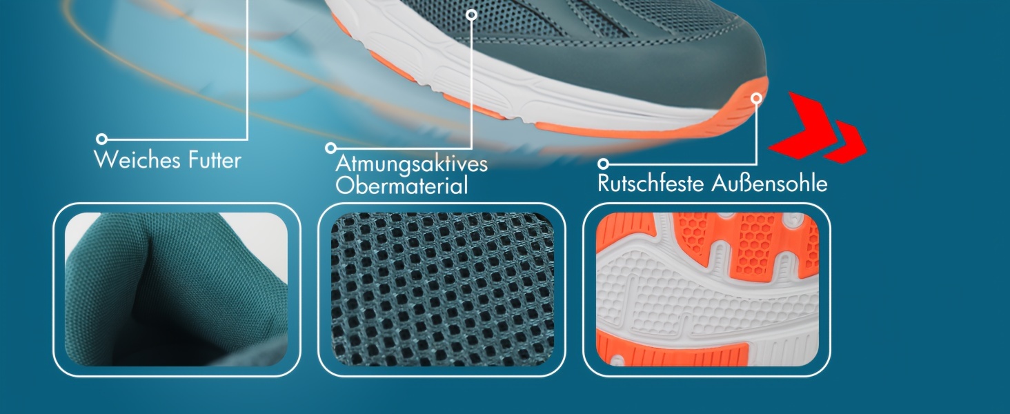 Heren casual lichtgewicht wandelschoenen sport- en trainingsschoenen grote maten EU-maat 47-52