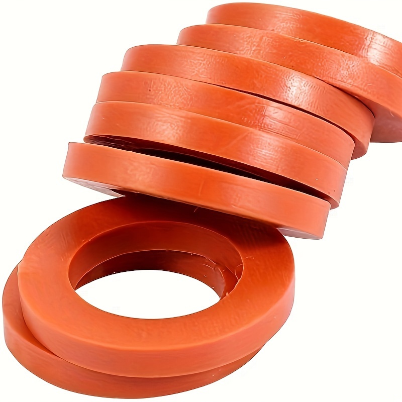 30/40pcs Garden Hose Washer Heavy Duty Rubber Washer, Standard 3/4" Garden Hose Fittings (red)
