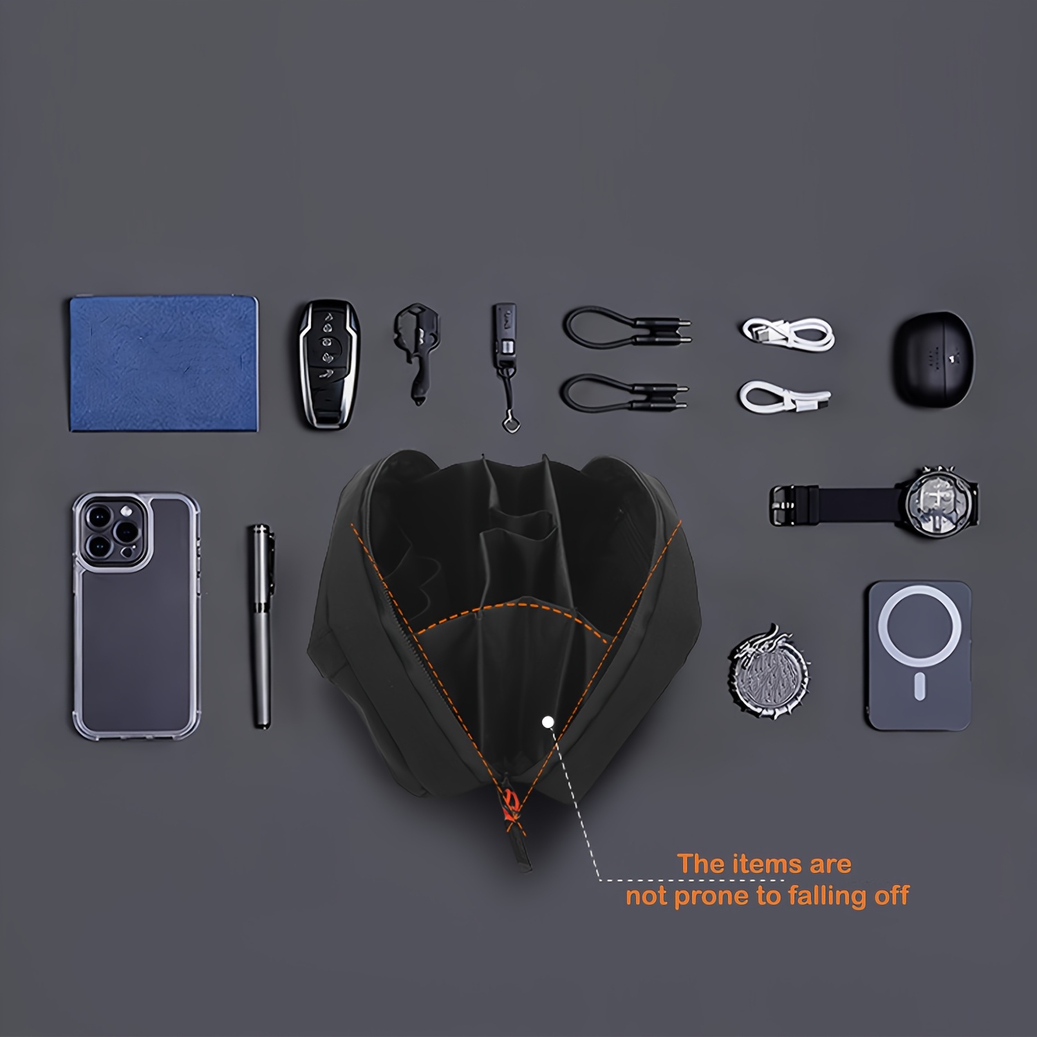 Packing Organizing Data Cable Storage Tech Pouch Organizer