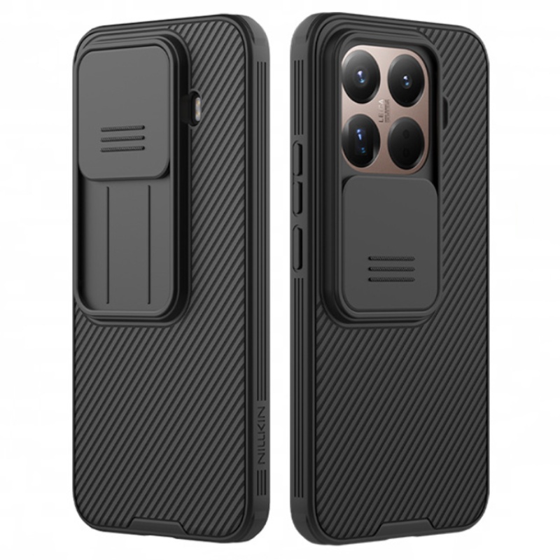 Phone Case - For Xiaomi 15t/15t Pro 5g Hard Pc+ Camera Slide Case Full Protective Cover, Shockproof And Anti-scratch, Non-slip Texture