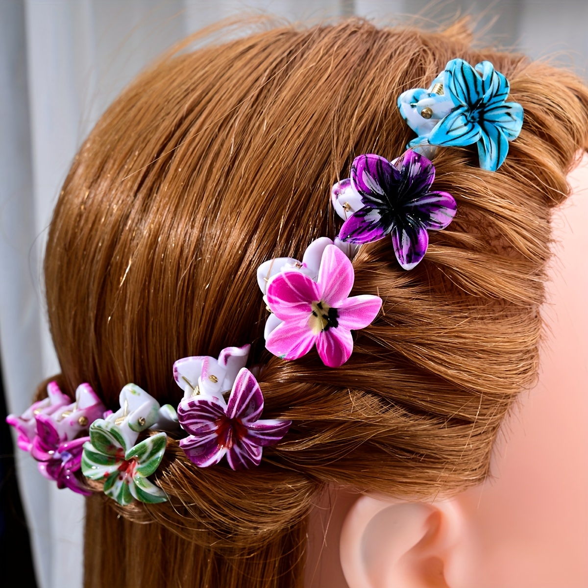 Glamour Style Haarspangen – 12 Stück, Mehrfarbig, Klassisches Design
