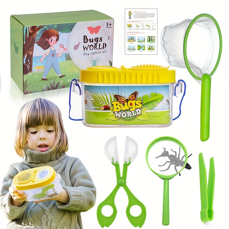 

Outdoor Insect Trapping Tool Set, Insect Observation Box, Toy Set For Exploring Nature