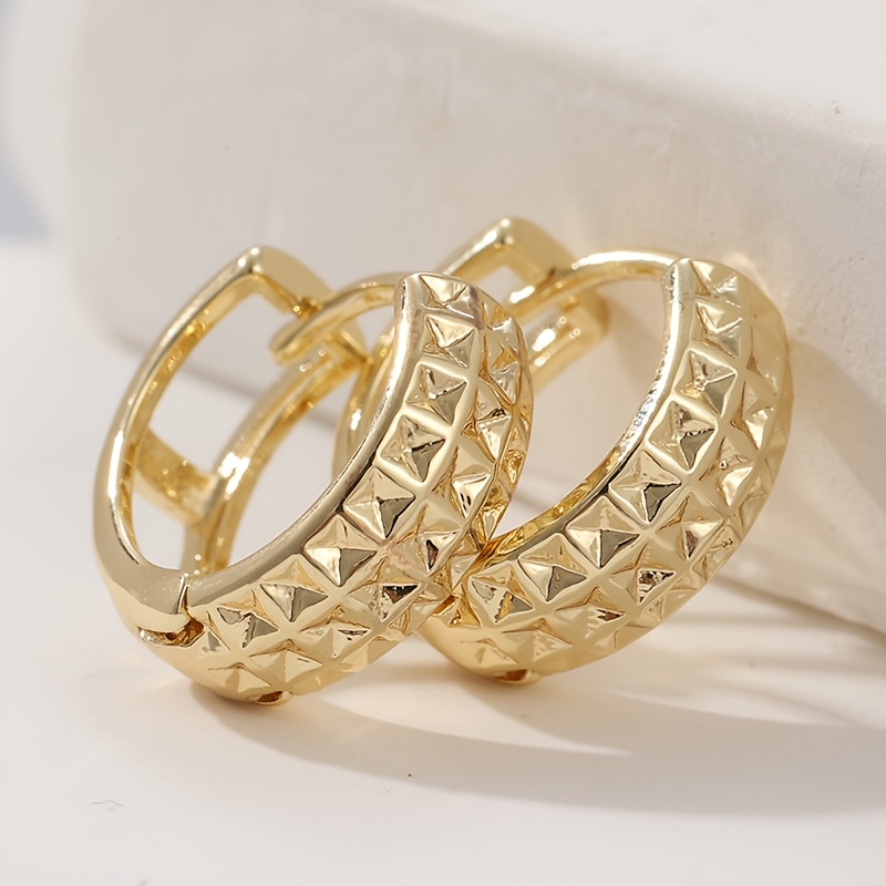 Creative Multi-faceted Earrings, European Fashion Style