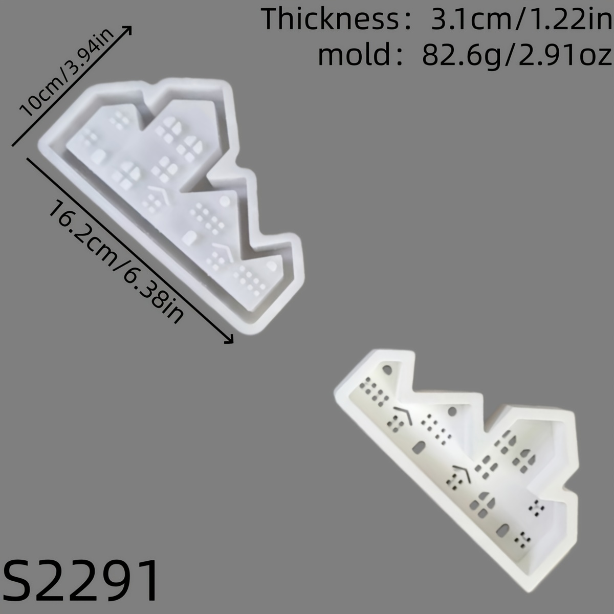 Resin Silicone Mold 3d Decorative Silicone Mold Diy Candle Silicone Mold Gypsum Decorative Silicone Mold Home Decoration Epoxy Resin Mold 82.6 S2291