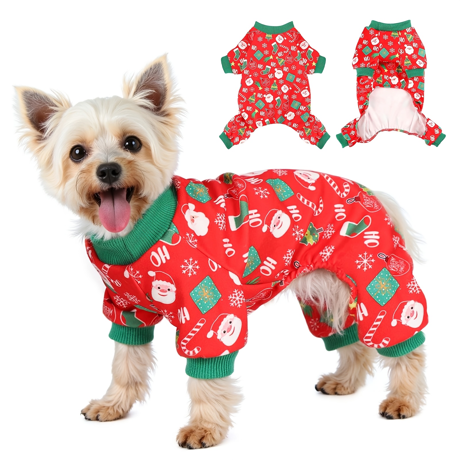 

Cozy Christmas Dog Sweater - Festive Holiday Pet Apparel For Small To Large Breeds, Warm Winter Jumper Outfit, Dog Christmas Clothes