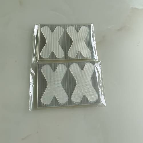 with 60 stickers pe material transparent tape suitable for facial and leg use for daily user protection