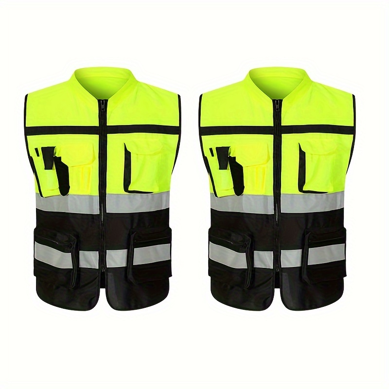 トップス neighborhood reflective stand color vest code 2pcs color matching reflective - Temu
