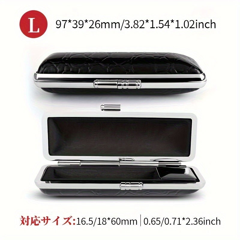 TEMU Crocodile Pattern Seal Box Corresponding To Full Size 10.5mm -18.0mm