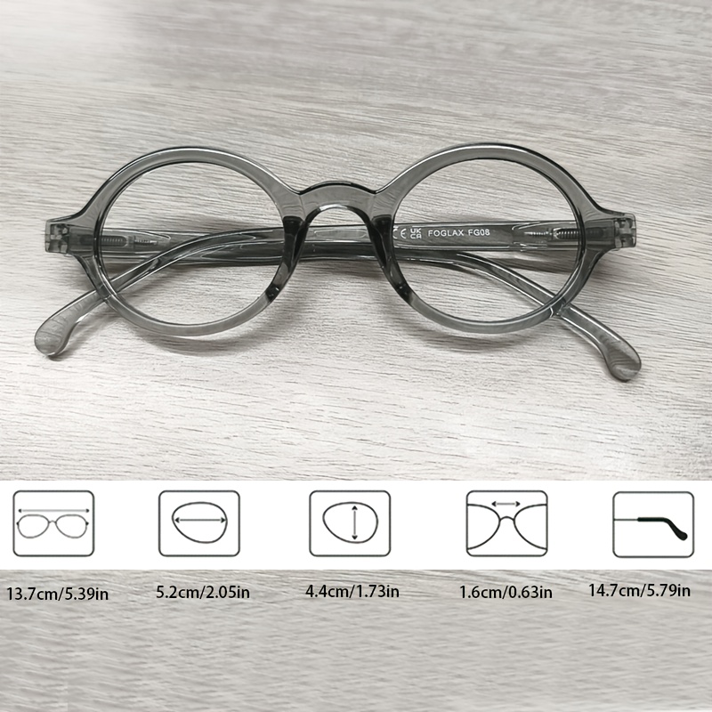Personalized Oval Frame Reading Glasses, Comfortable for Mid-Age