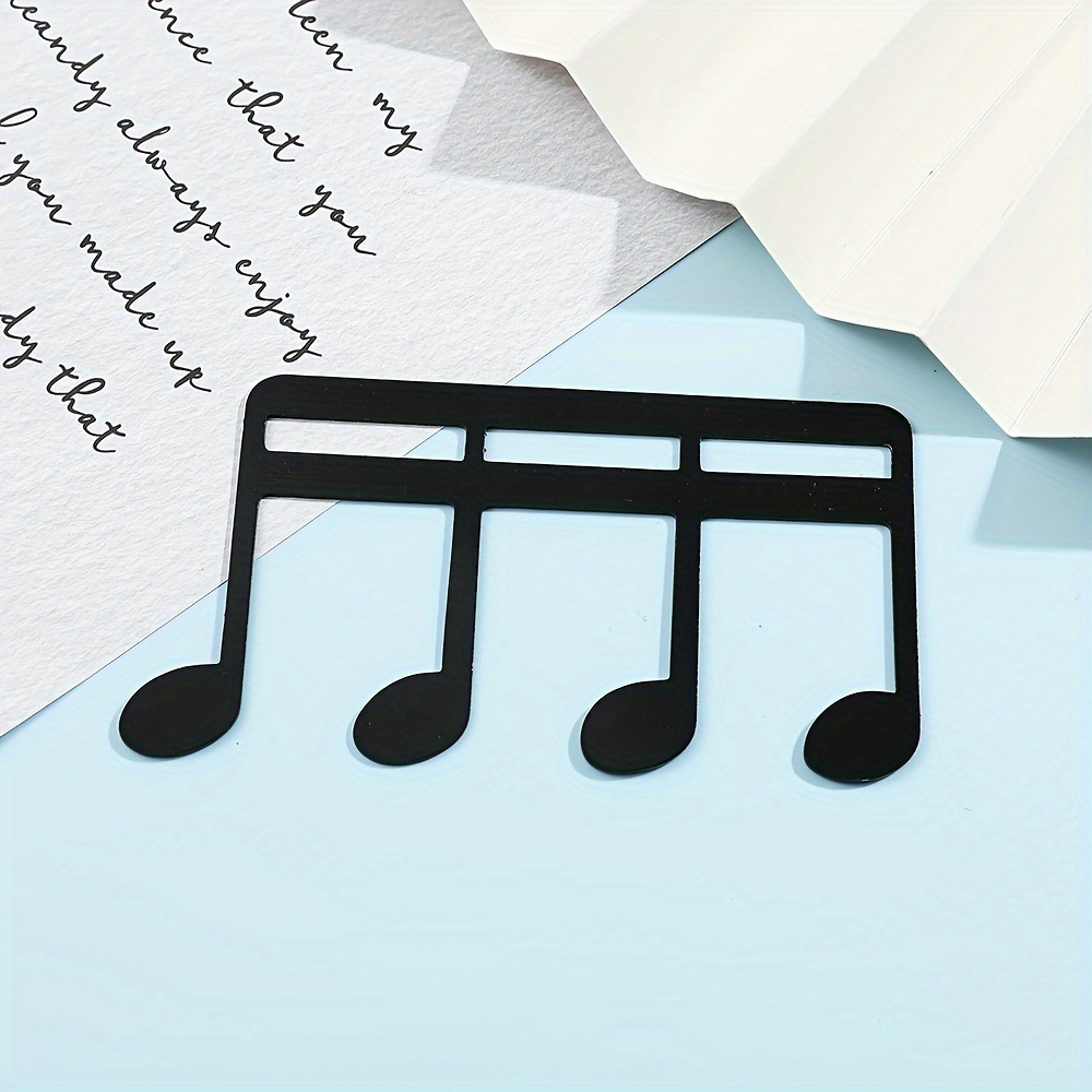 TEMU Versatile Metal Music Book Clip & Page Holder - Ideal For Piano, Keyboard Stands & Books, Mixed
