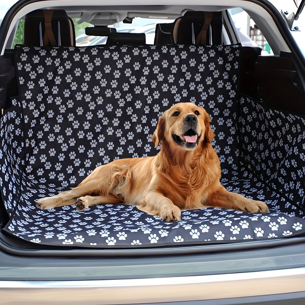 

Waterproof Creative Pet Dog Car Rear Back Seat Carrier Cover Mat, Outdoor Suv Dog Seat Mat Blanket Hammock Cushion Protector, Car Trunk Pet Seat Cushion For Cat And Dog