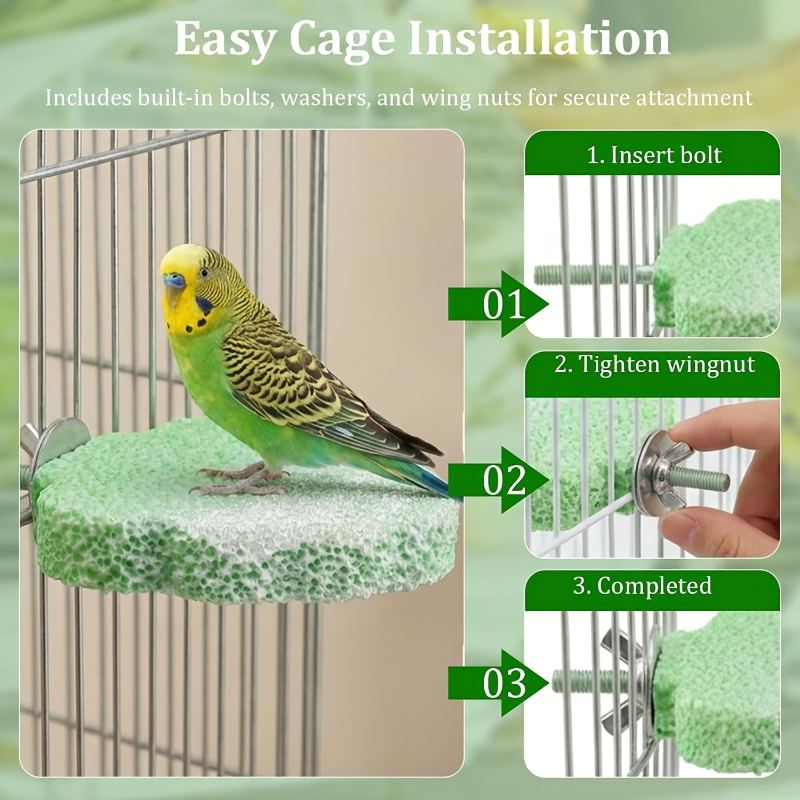 Bird Beak Grinding Stone for Parrots