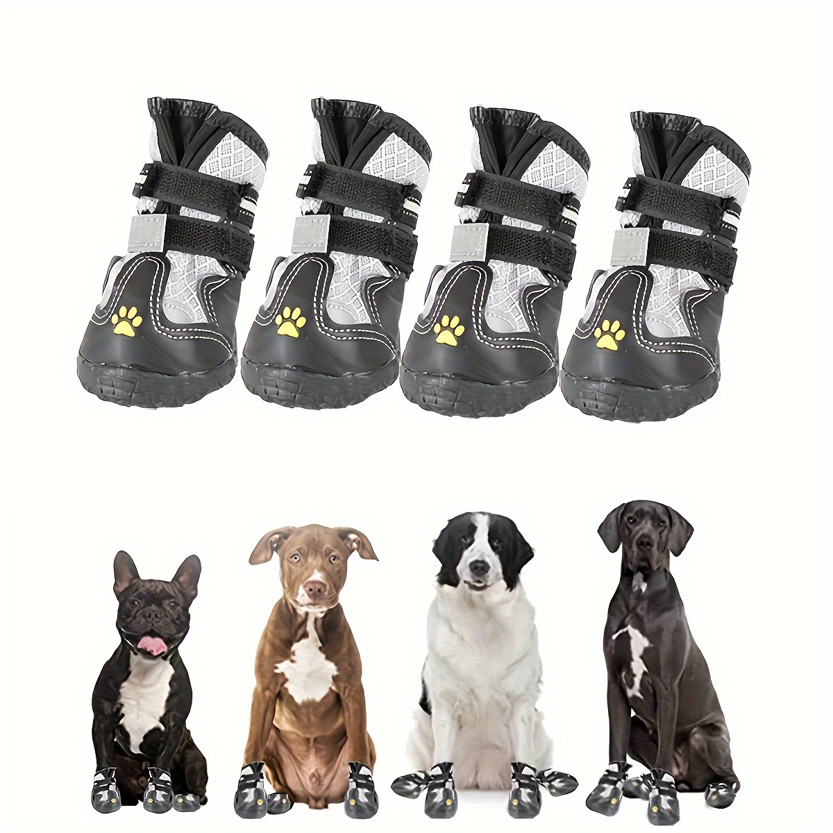 

Voyagerpet -slip Dog For And - Paw Protectors - Pet For Labradors, , And Breeds