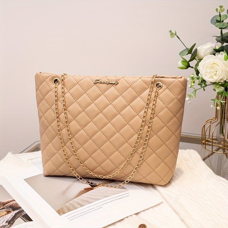 Women's Large Capacity Tote Bag Suitable for //Travel with Removable Strap & Closure - Elegant Embellished Handbag,, Available in / /// (Chinese Manufactured)