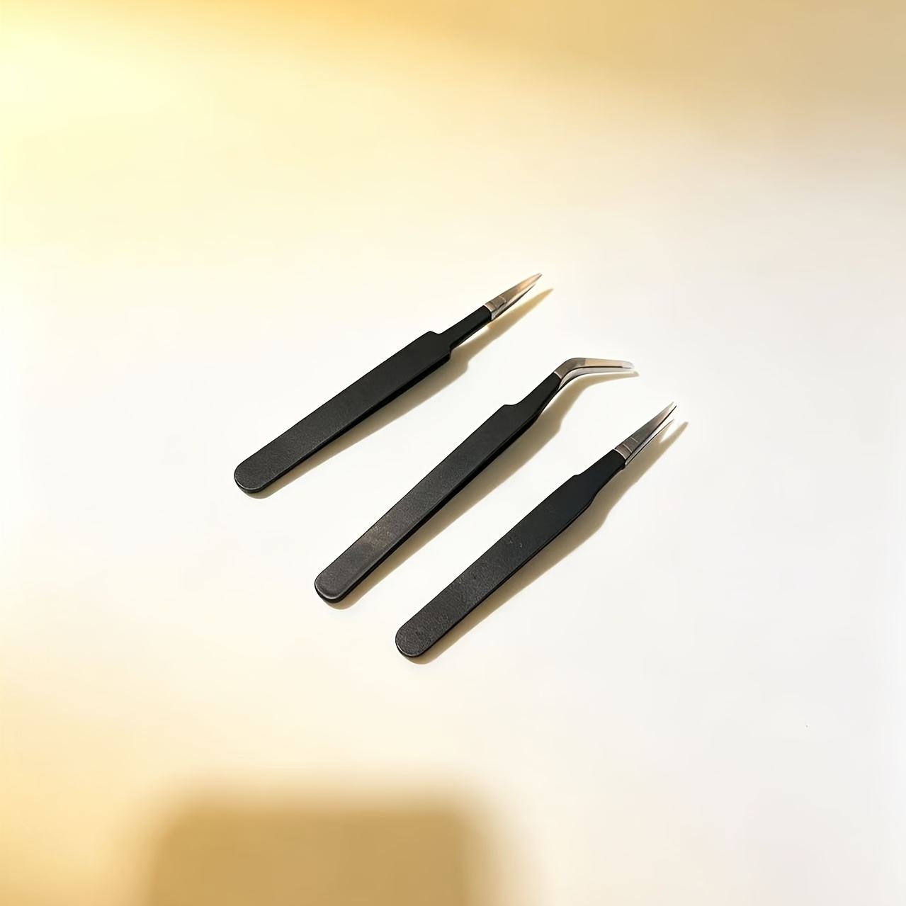 TEMU Ensemble de pinces multifonctionnelles, complet avec embouts , courbes et plats, matériau durable et à la rouille, prise précise et