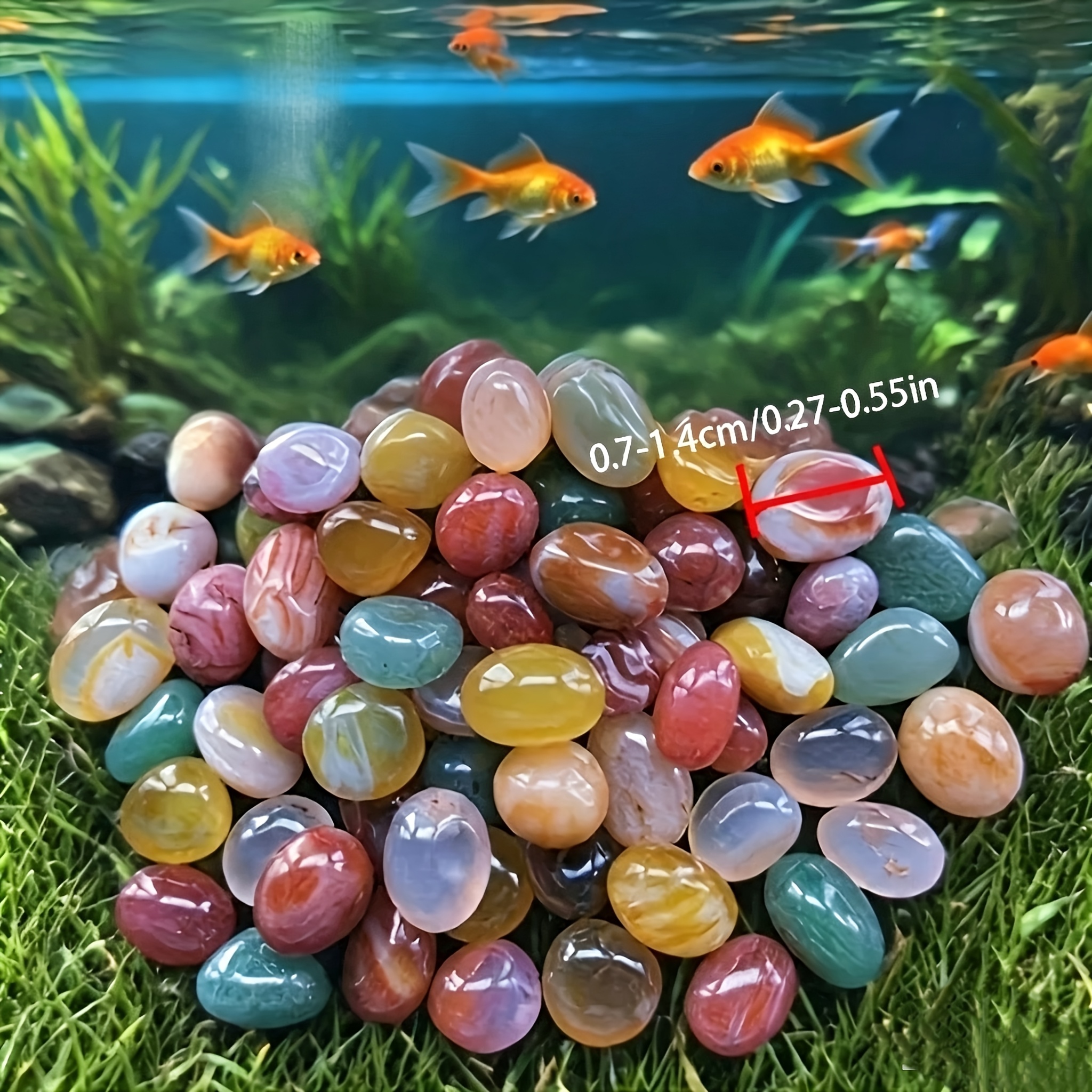 TEMU Ensemble de 92 pièces de pierres - Quartz naturel sélectionné à en vrac, pour la décoration intérieure et l'aménagement paysager