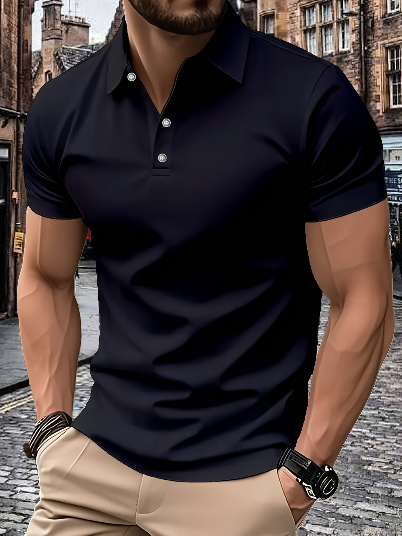 Men S Fashion Short Sleeve, Breathable And Lightweight, Comfortable, Casual Top |   Shirt | Lightweight Shirt