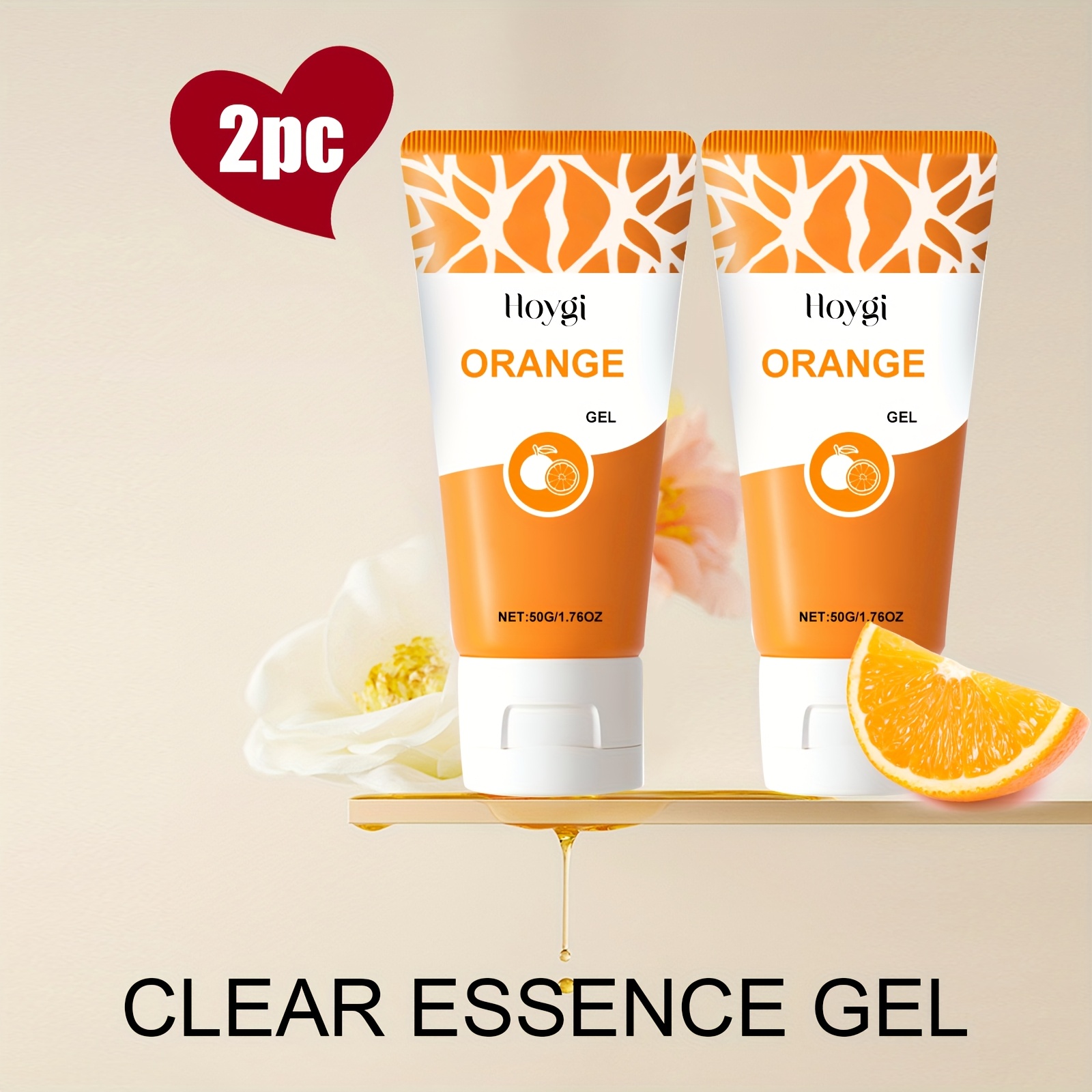 2x Orangen Enzym Peeling Gel – Für Gesicht & Körper – Strahlende Haut Durch Natürliche Fruchtenzyme