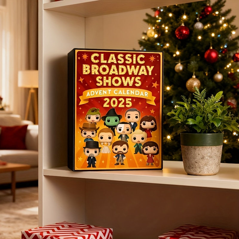2026 New 24pcs Shows Advent Calendar Classic Broadway Performance ... Advent Calendar 2026 Christmas