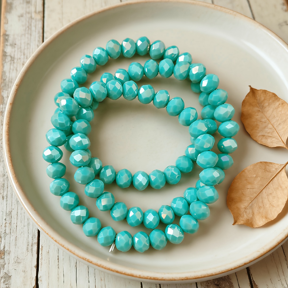 3pcs Stackable Elastic Bracelets, Versatile Daily Wear