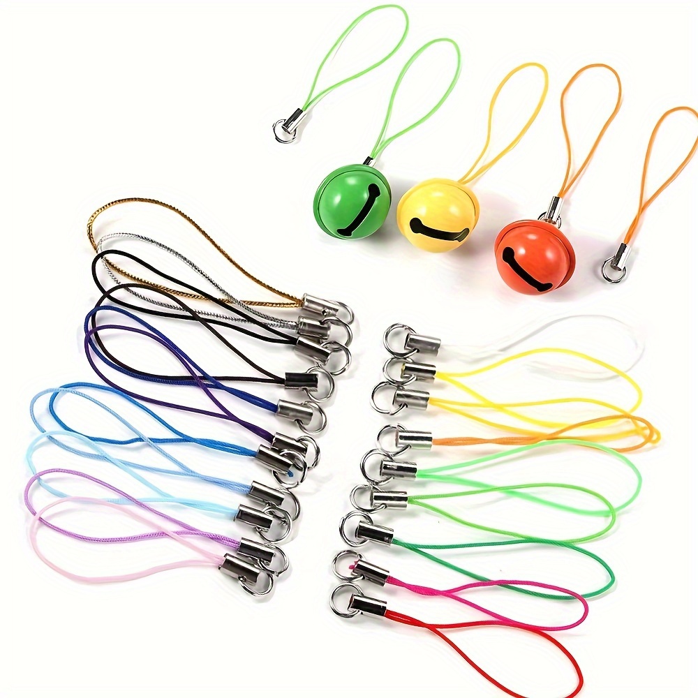 

50/100pcs Strap Charm Cord Lanyard Straps With Lobster Clasp - Accessories