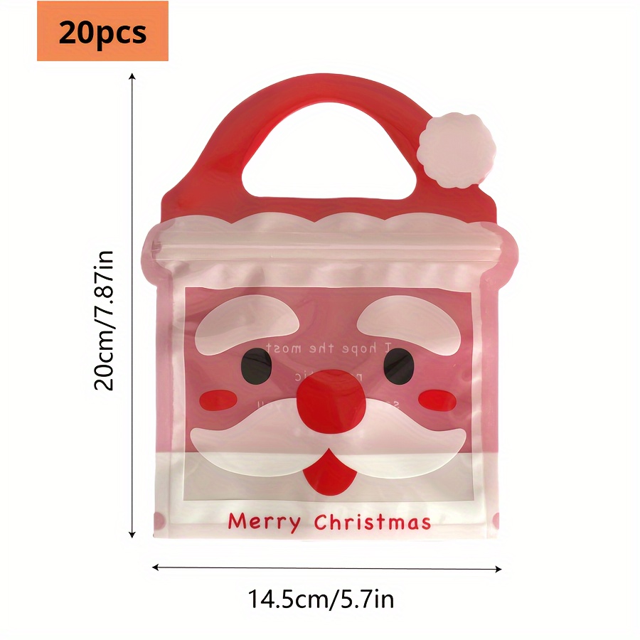 Image of Gift For Her/him 20pcs Creative Special Shape Gift Bags - Great For Christmas Party Supplies Gift Packaging, Birthdays Party Favors Bag, Jewelry Packaging