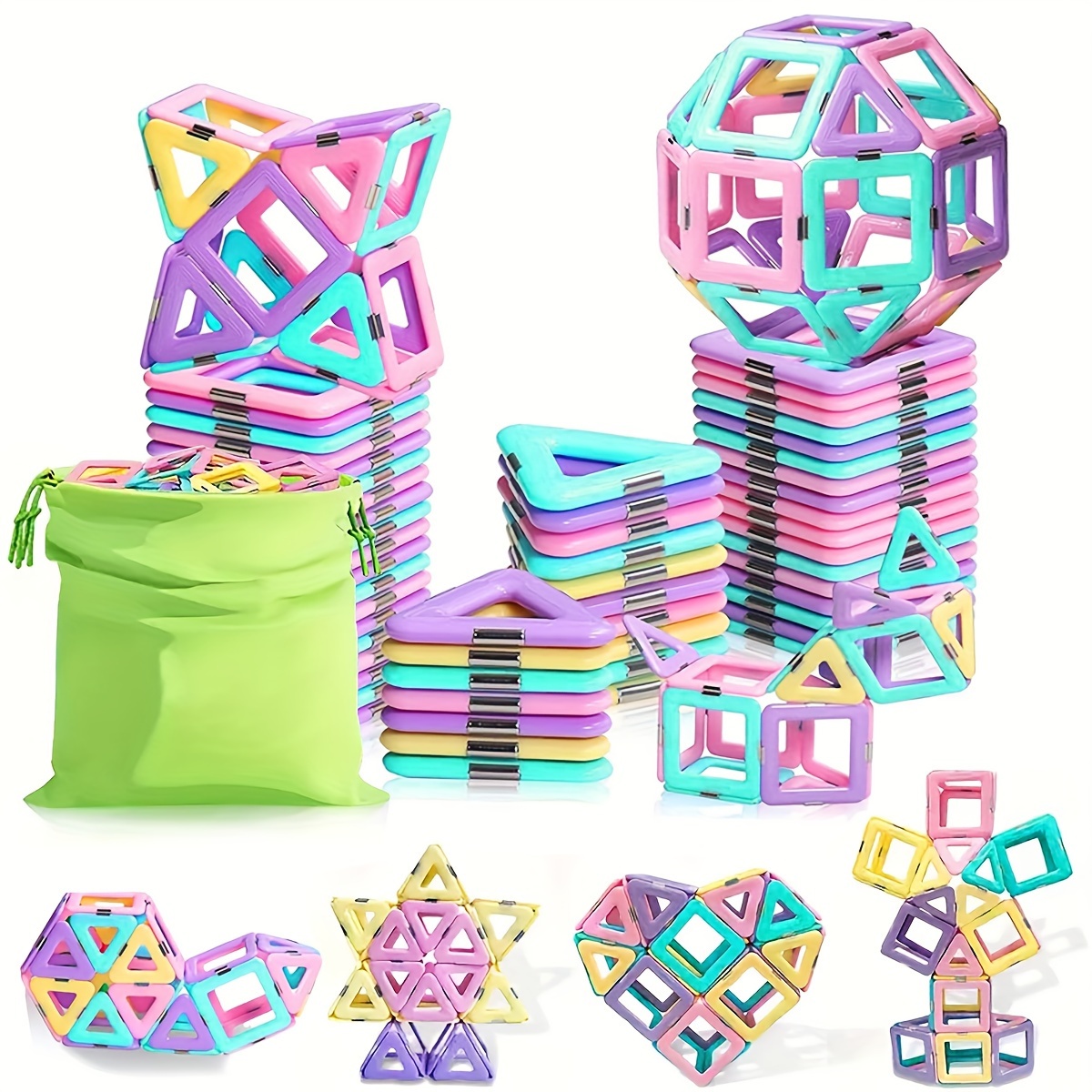 Big Size Magnetic Blocks Set