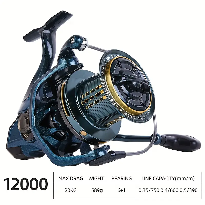 8000 14000 series spinning fishing reel 4 8 1 high - Temu 8000 14000 series spinning fishing reel 4 8 1 high - Temu