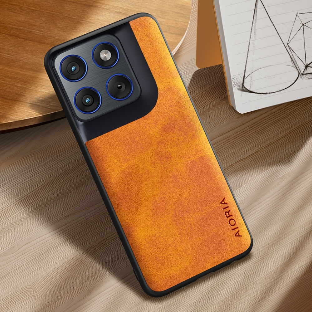 TEMU For Moto Edge 70 Fusion Case Chic Faux Leather Phone Case For Moto Edge 70