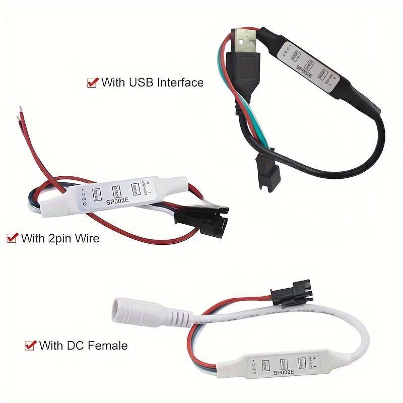 Mini USB SP002E Controller for WS2811 WS2812B