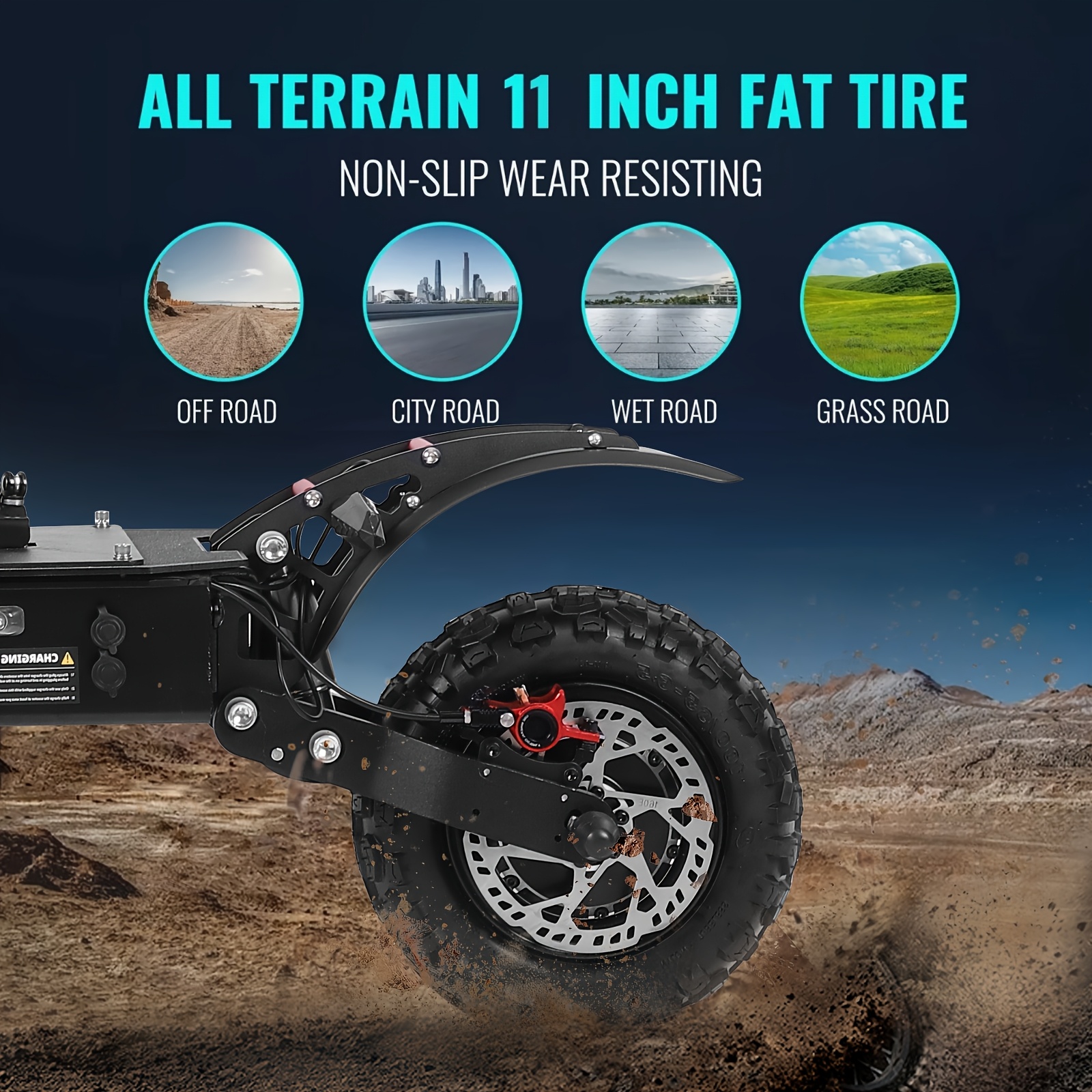 high powered electric scooter with seat   of 19 mph 700w motor supports dual charger charging ultra long 60 mile range 60v38ah lithium battery 11 inch off road tires adult electric scooter Product details 4