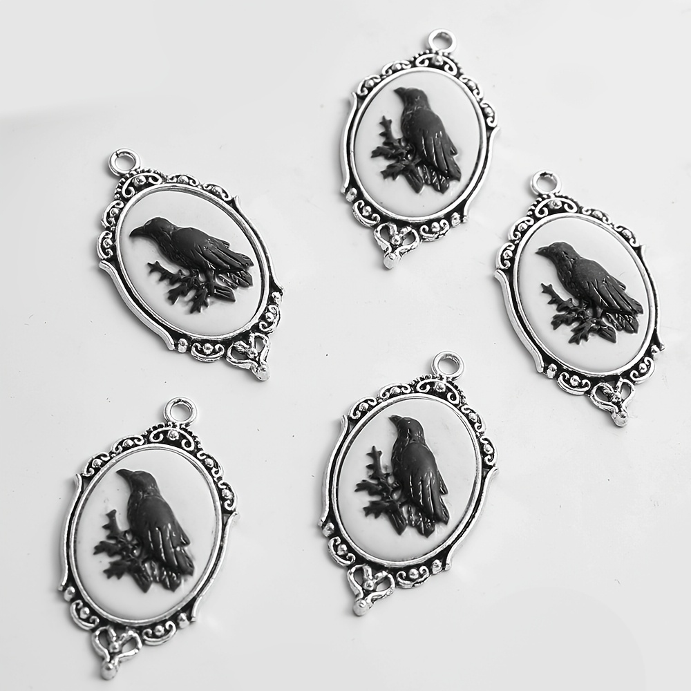 E-shop 5er-Pack Anhänger Zubehör, Hängeanhänger, Gotischer Stil, Exquisites Design, Schmuck Handwerksbedarf, Schmuck Handwerksbedarf | Vintage Anhänger