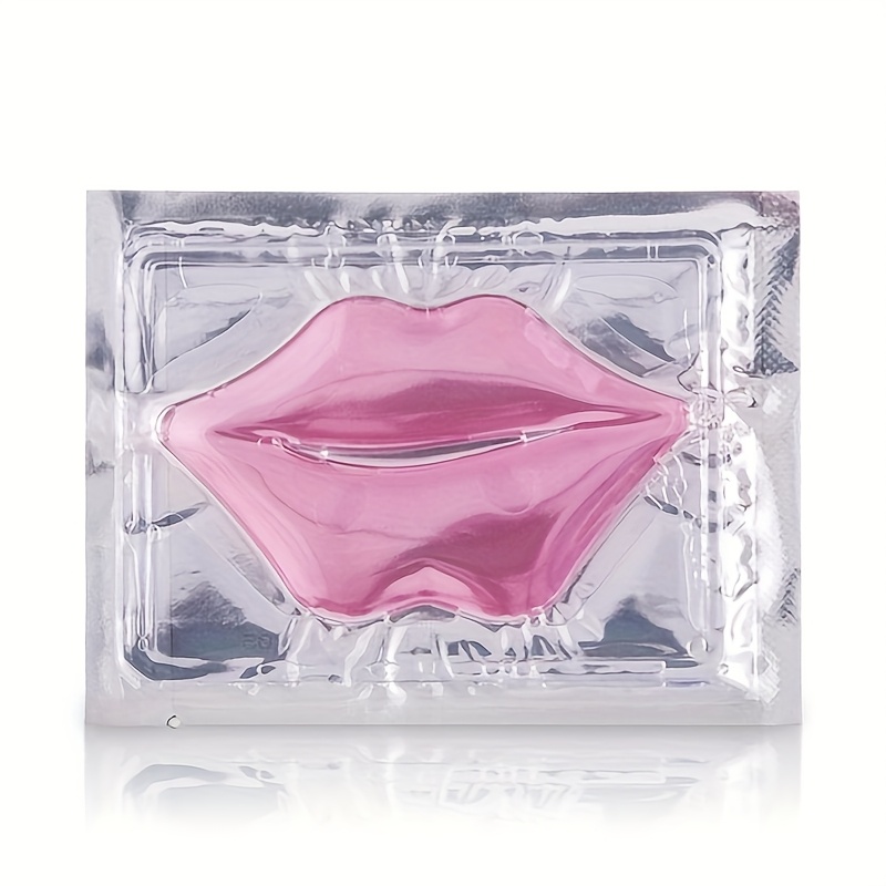 Image of 15pcs Hydrating Pink Lip Mask - Moisturizing & Nourishing Your Lips, Gentle For Types, Perfect Gift For Women