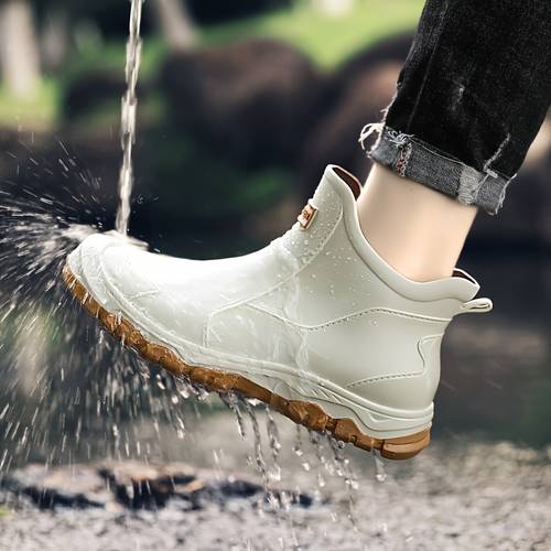 mens and womens fashion waterproof shoes portable and non slip suitable for hiking outdoor work camping gardening and water activities christmas gift durable sole