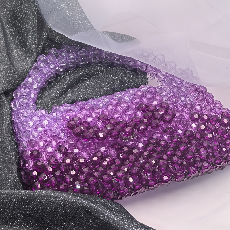 elegant gradient beaded handbag lightweight Temu United Kingdom