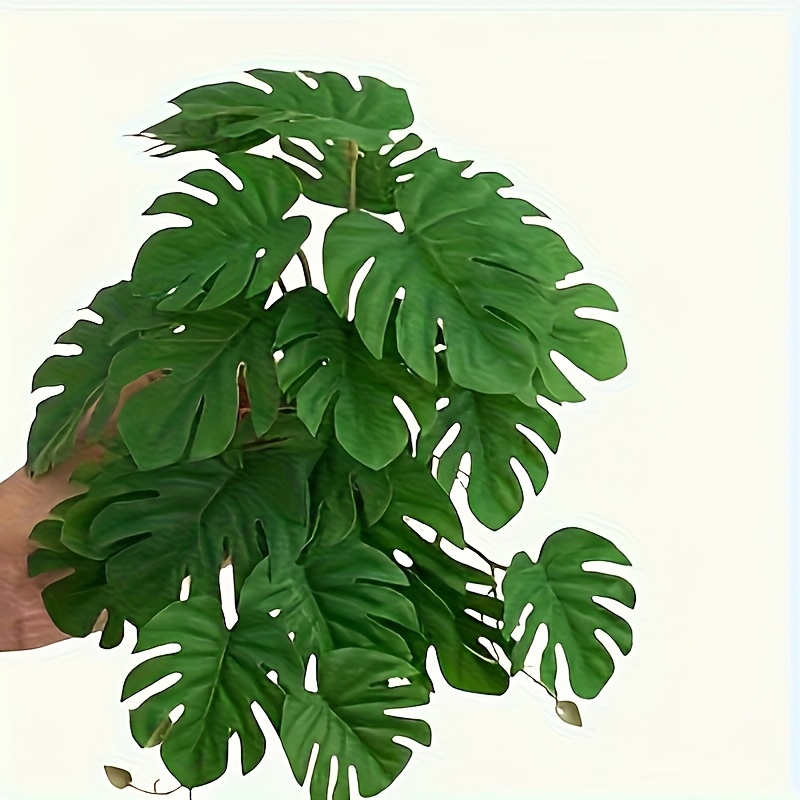 Fish Tank Plastic Aquatic Plant Vines, Reptile Tank Decorative Vines, Turtle Guardian Lizards Avoid Landscaping Plants, Fish Tank Decorative Plastic Flowers And Plants