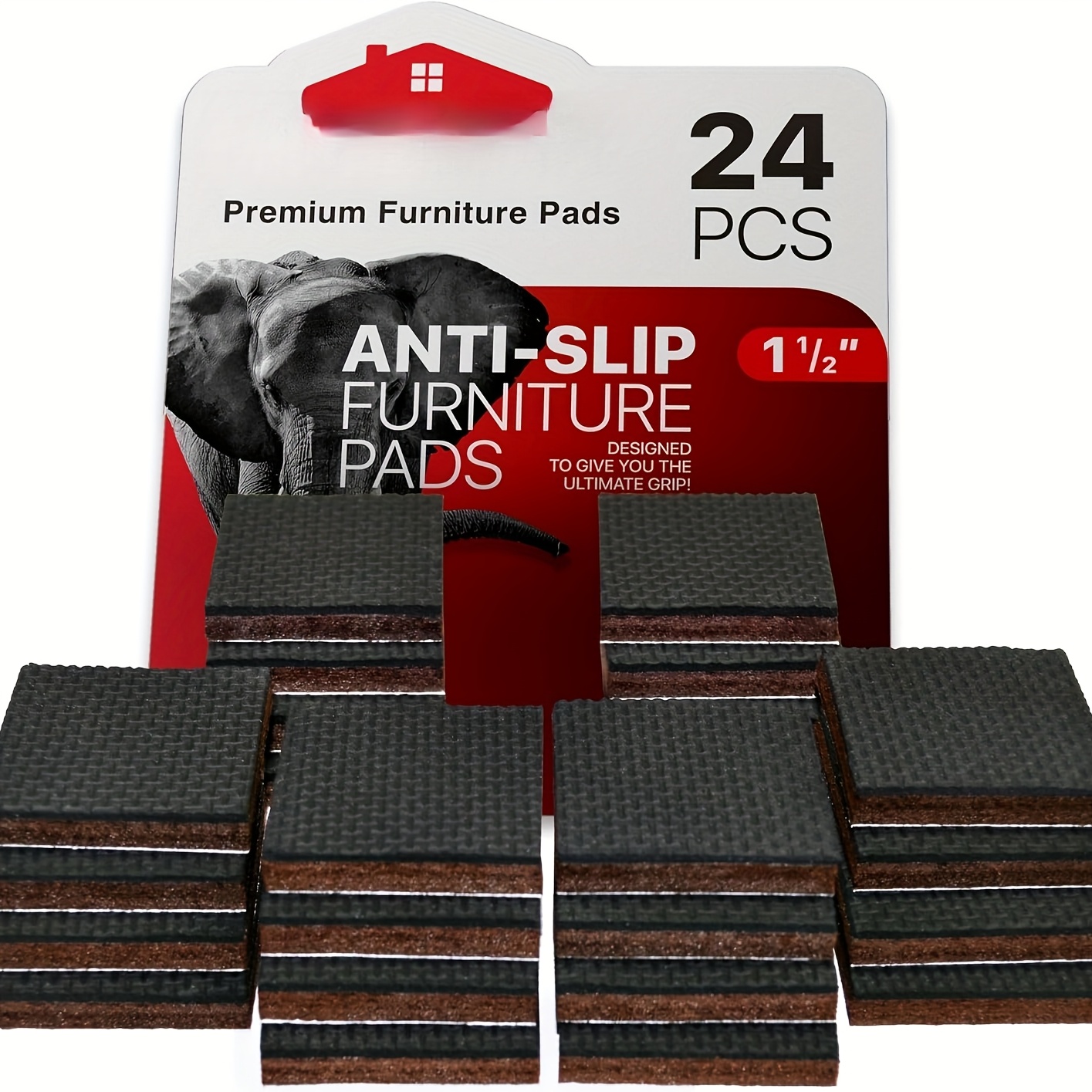 x- protector non slip furniture pads 12 premium furniture grippers
