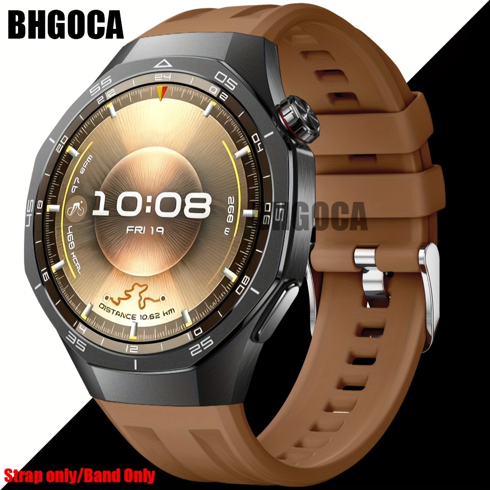 TEMU Correa de silicona para Huawei Watch GT6 Pro 46 mm, pulsera para Huawei Watch GT 6 Pro 46 mm, accesorios para pulsera de reloj inteligente